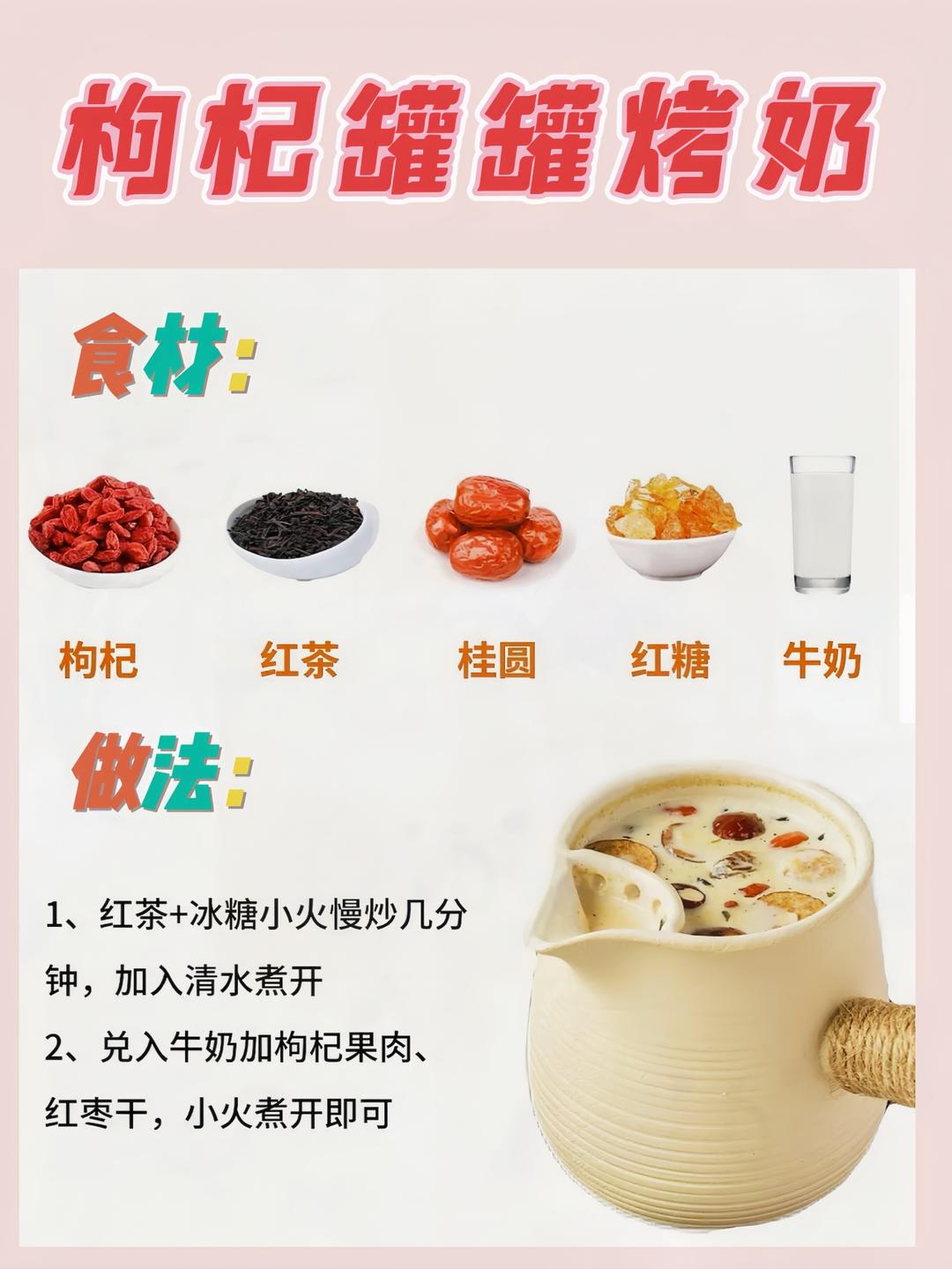 自制罐罐烤奶茶🧋的做法 步骤2