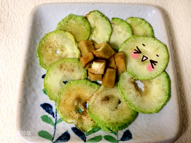 香煎西葫芦
