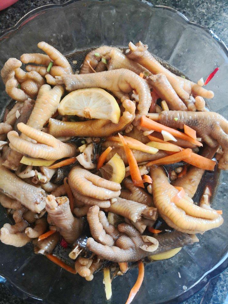 网红凉拌柠檬凤爪