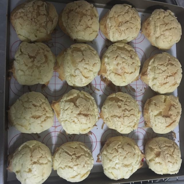 十分美味的酥皮泡芙