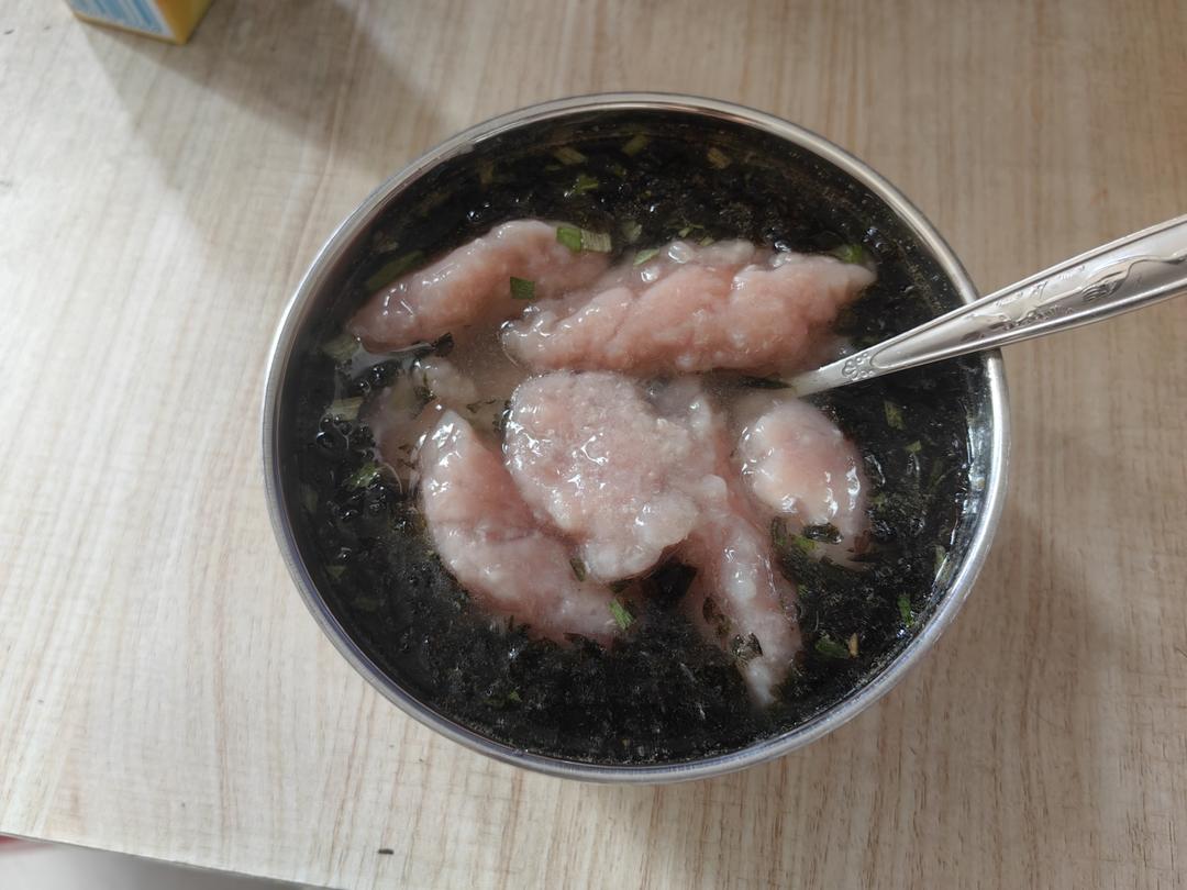 温州瘦肉丸，自制无添加剂快手做的猪肉羹