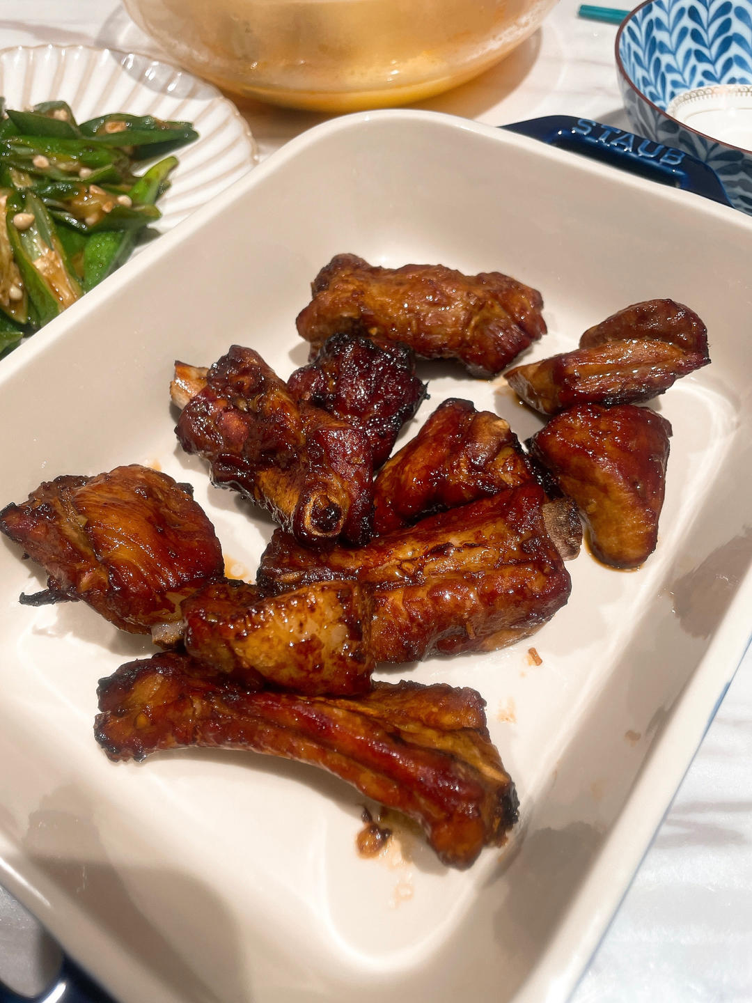 空气炸锅版（烤箱）蒜香排骨