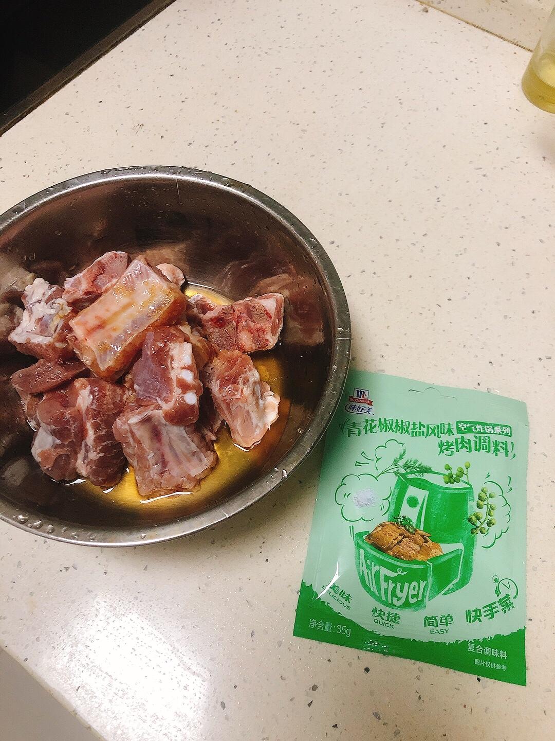 炸排骨—空氣炸鍋版本的做法 步驟1
