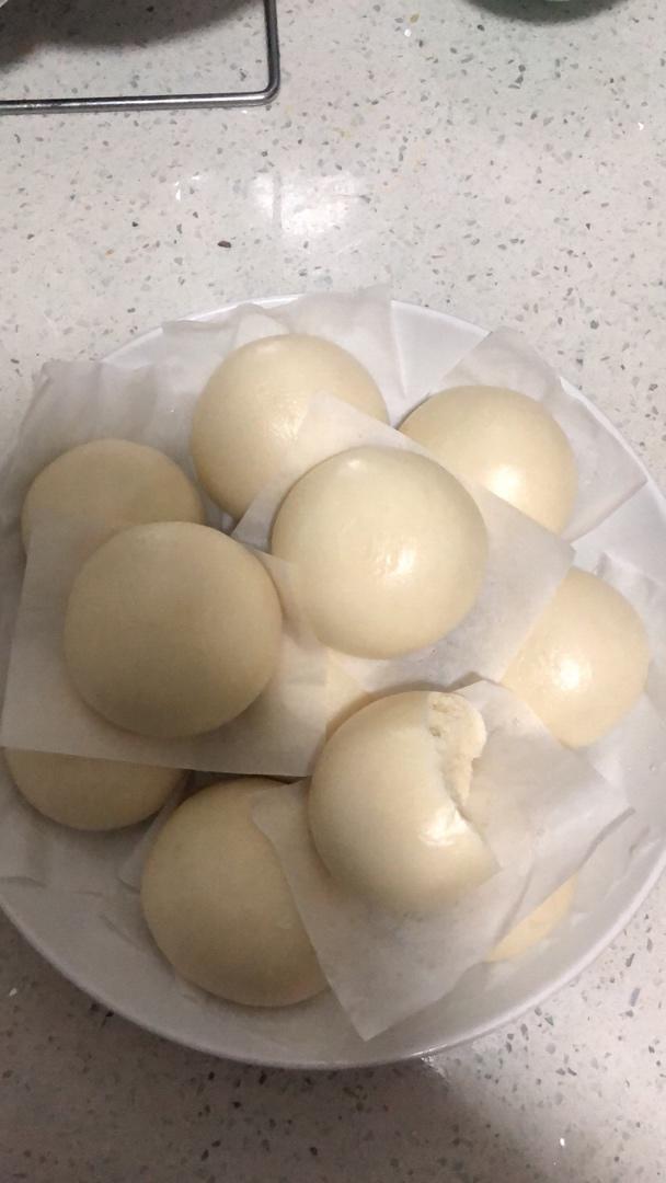 牛奶小馒头（如鸡蛋般光滑）