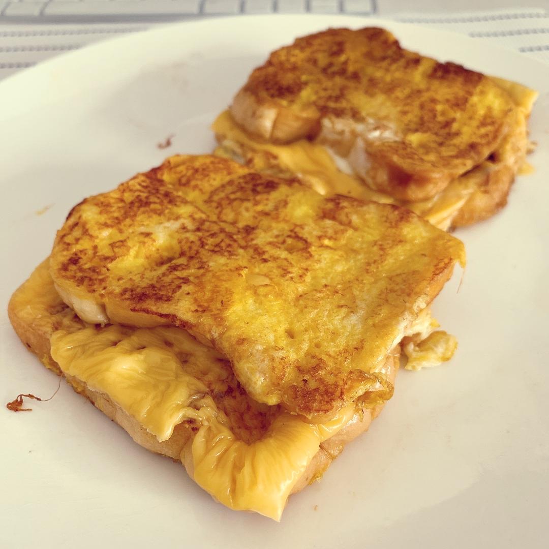 十分钟快手早餐【港式火腿西多士】