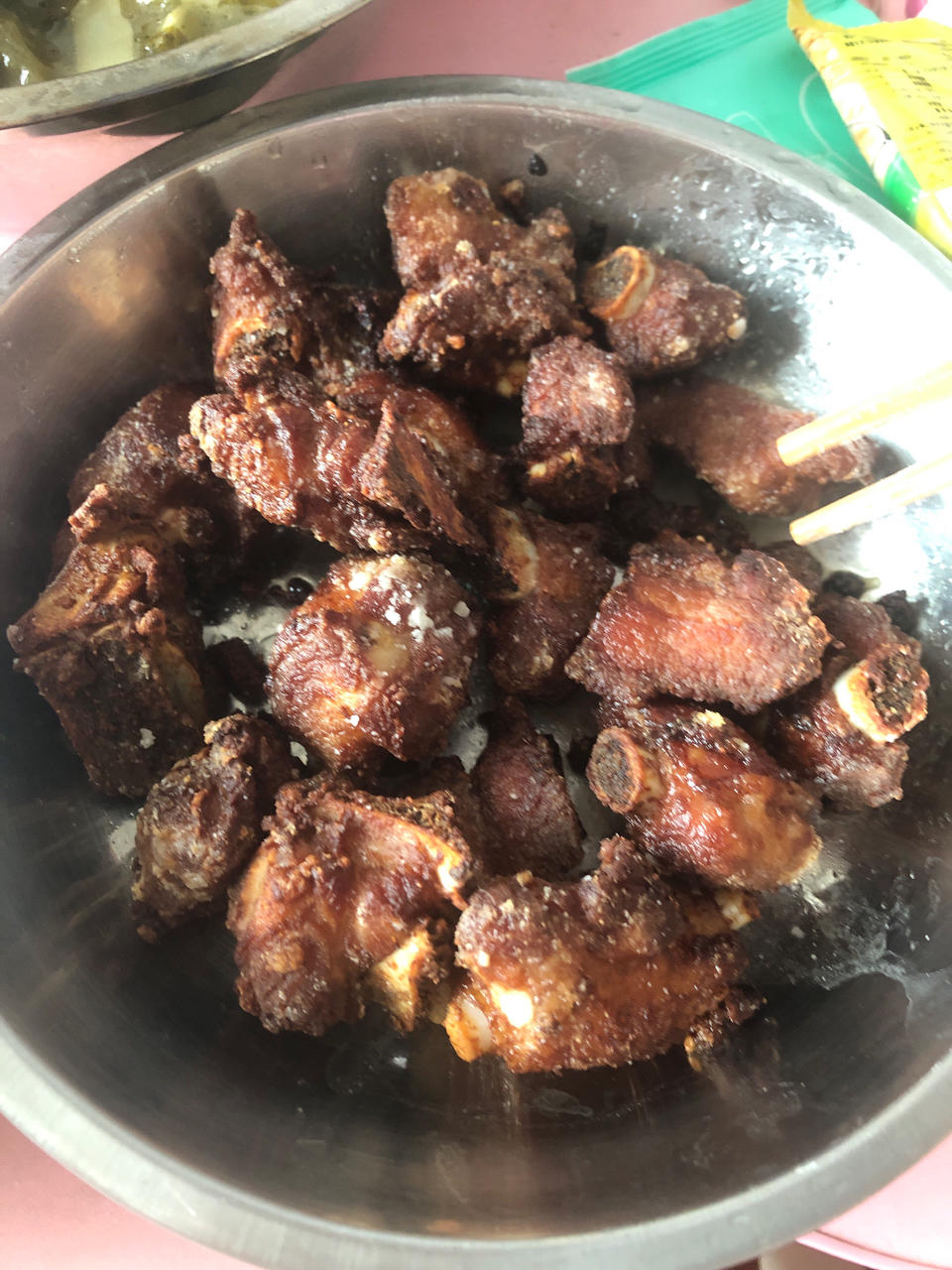 蒜香炸排骨
