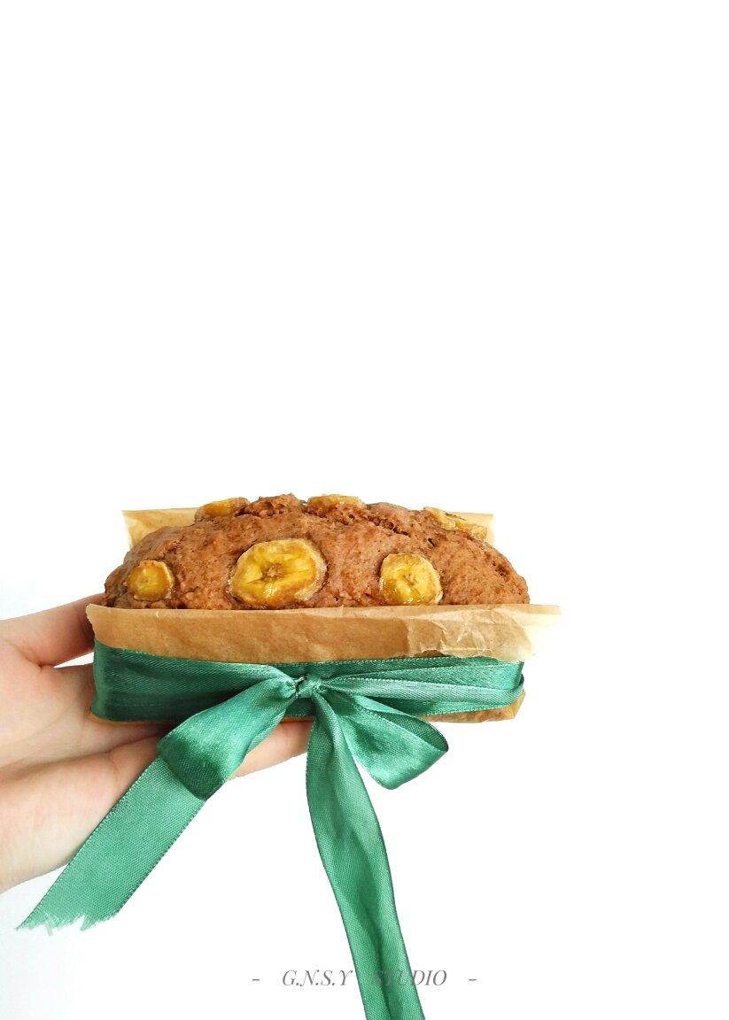 黑麦天然酵种香蕉肉桂蛋糕（快手banana bread）