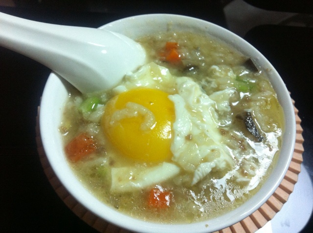 蔬菜牛肉粥