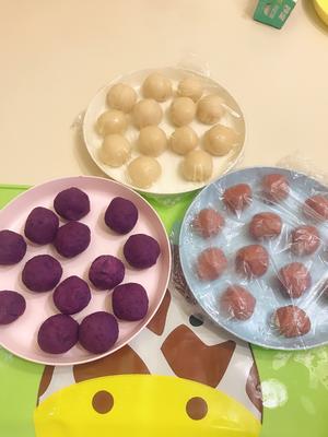 紫薯桃花酥的做法 步骤4