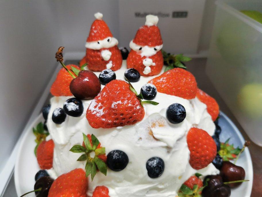 圣诞呆萌裸蛋糕