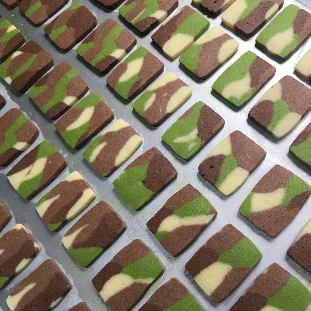 迷彩曲奇（老公饼干）