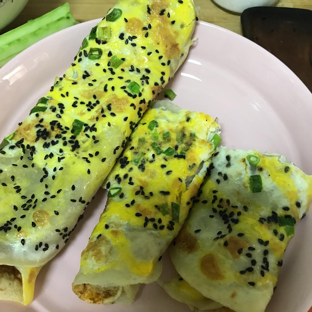 ˙尐文℡做的早餐鸡蛋饼