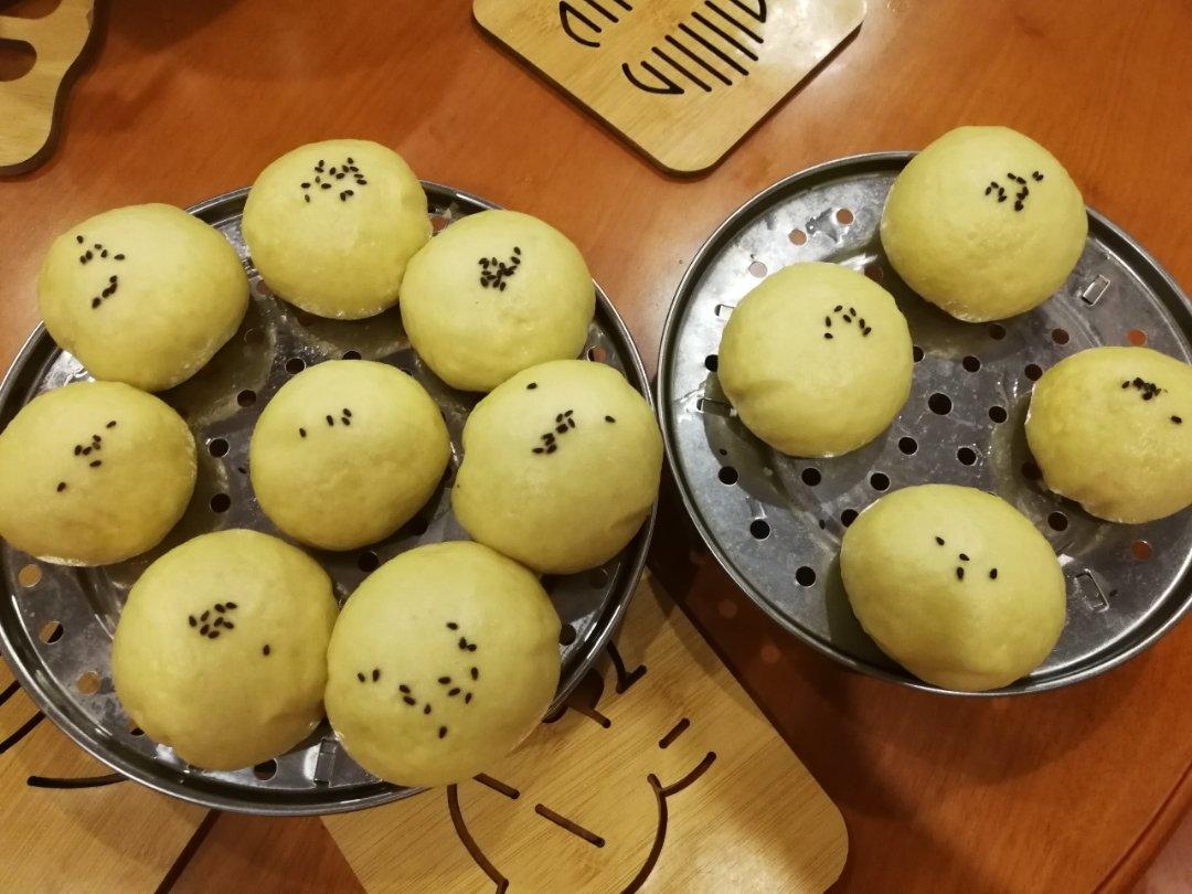 新手也可以--详解如何做出人见人爱、金黄的南瓜馒头