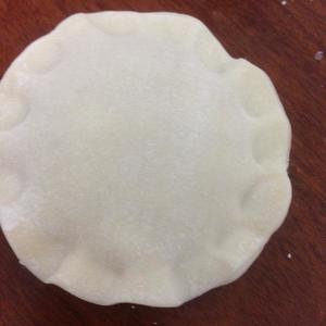 剩余饺子皮的完美结尾（饺子苹果派）的做法 步骤4