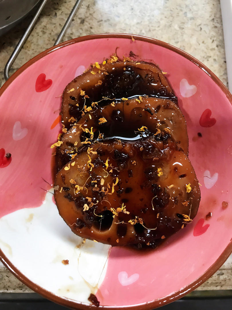 堂妈教你做桂花糯米藕