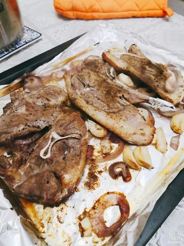 法式香草烤羊排