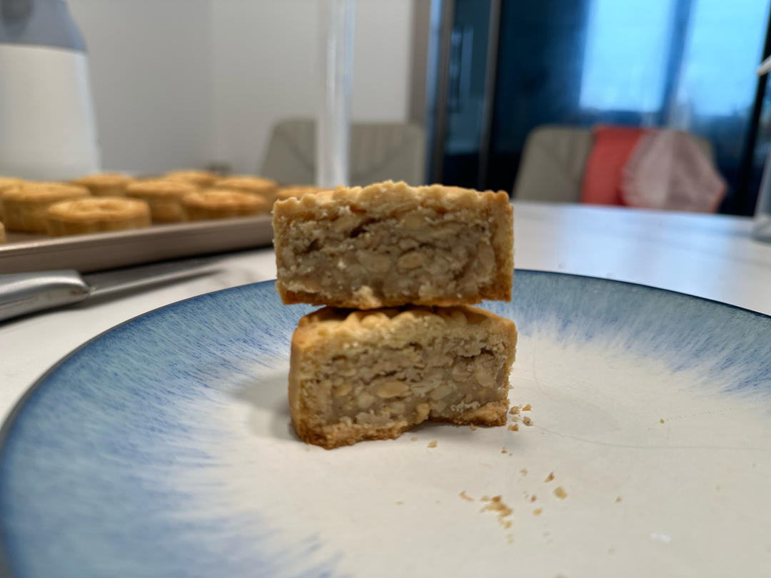 香葱花生酥🥜/脆皮月饼/香酥掉渣/葱香浓郁