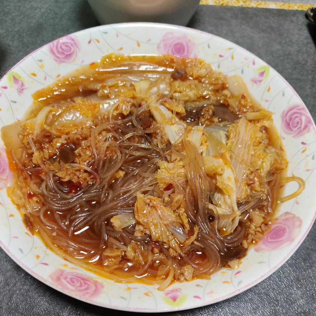 蒜蓉粉丝娃娃菜