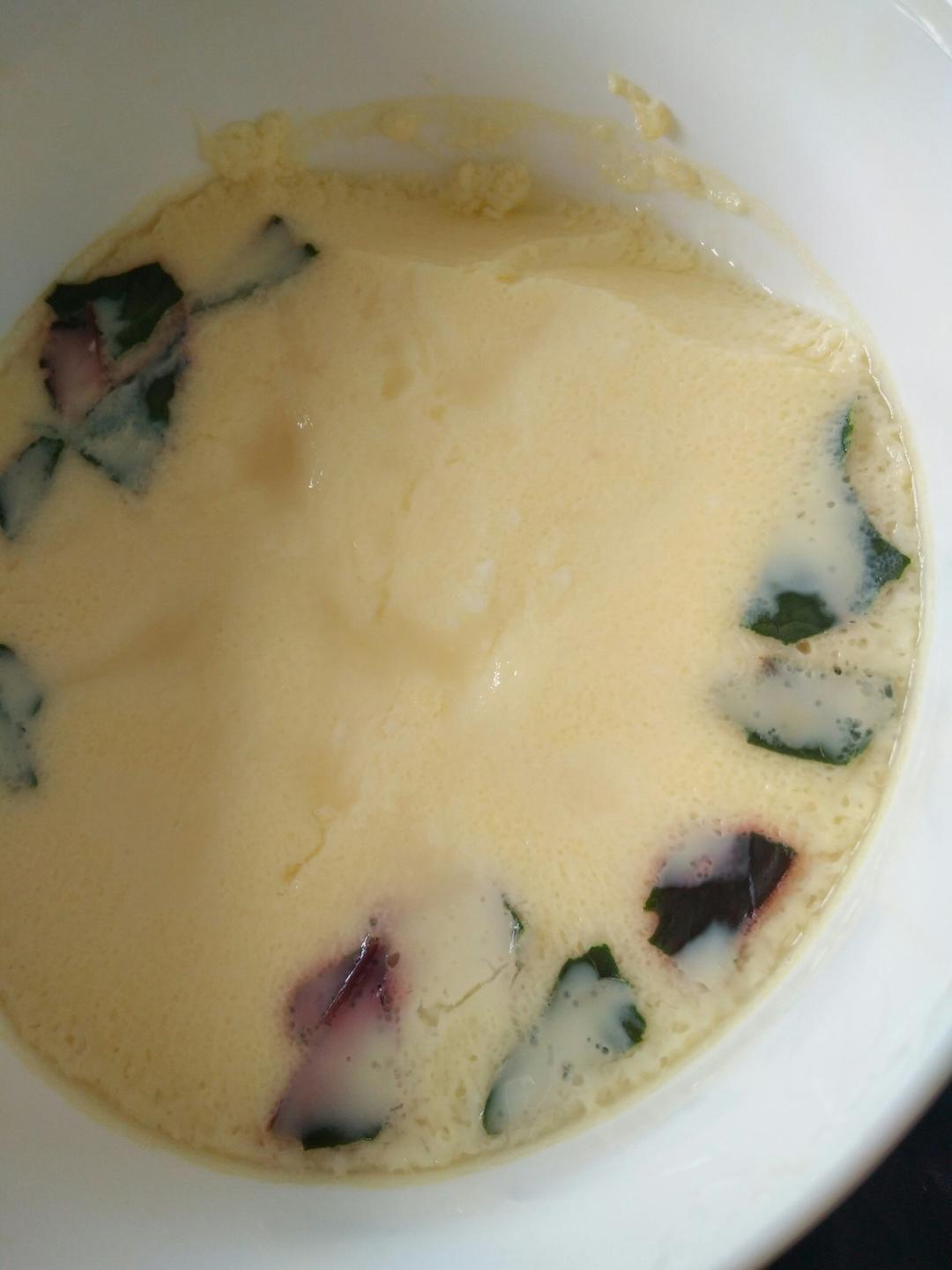 颜值控-做一朵开在碗里的花秋葵蒸水蛋