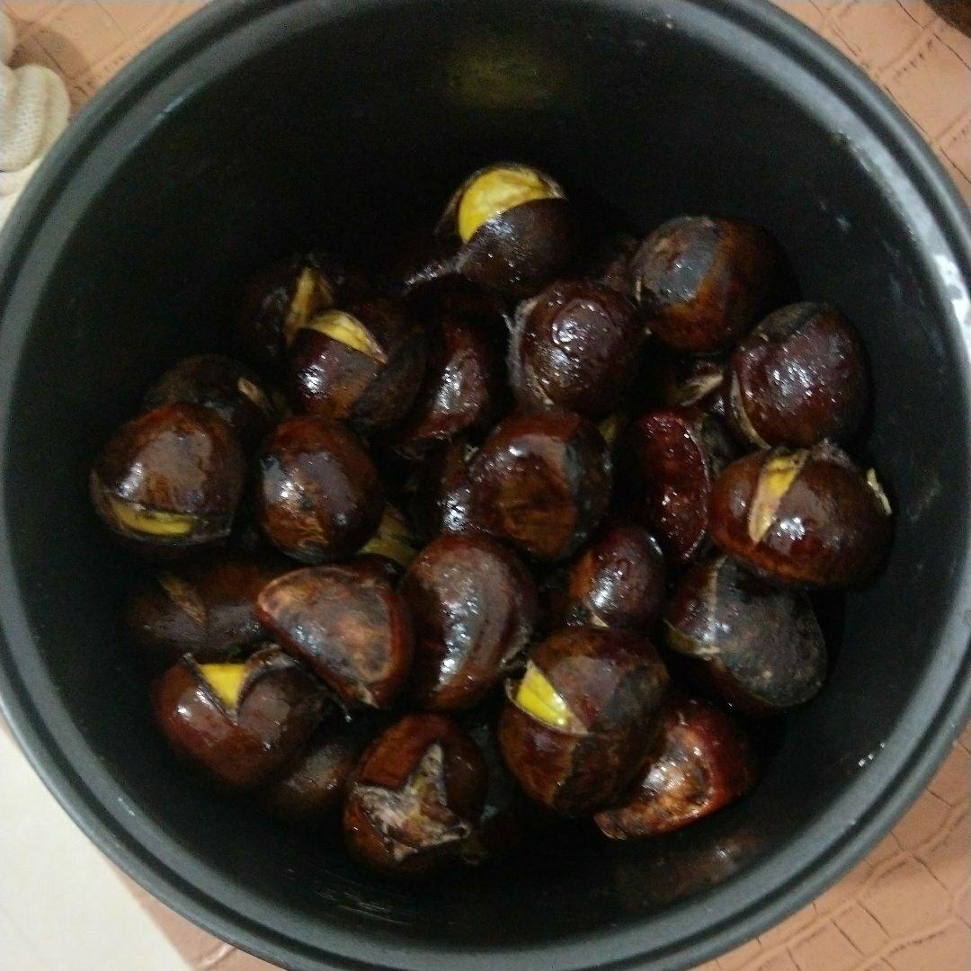 电饭锅糖炒板栗