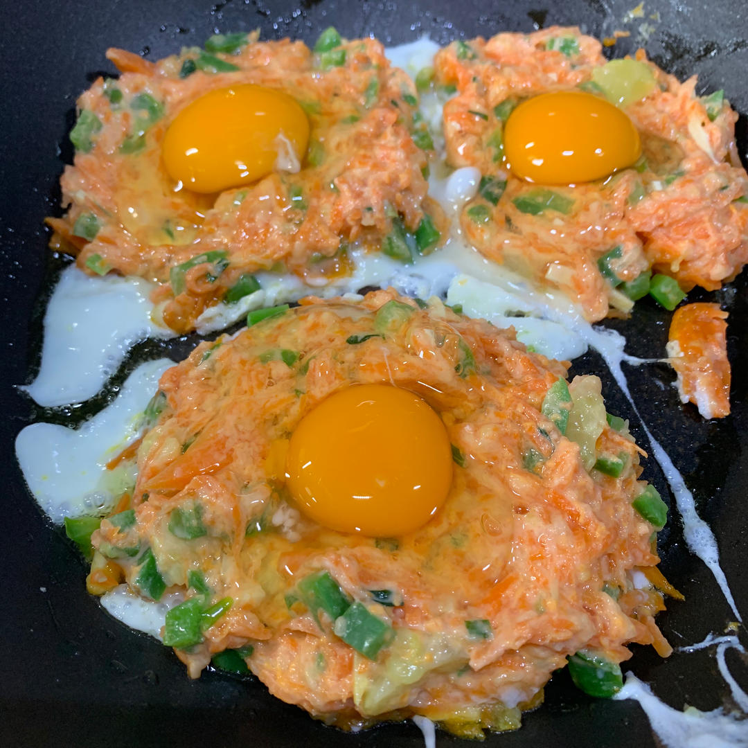 小吃糕点-蔬菜鸡蛋饼