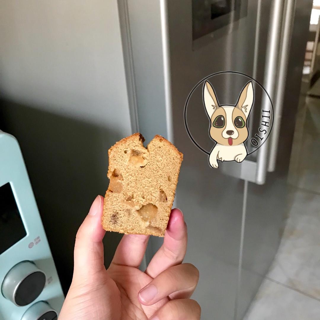 焦糖苹果磅蛋糕