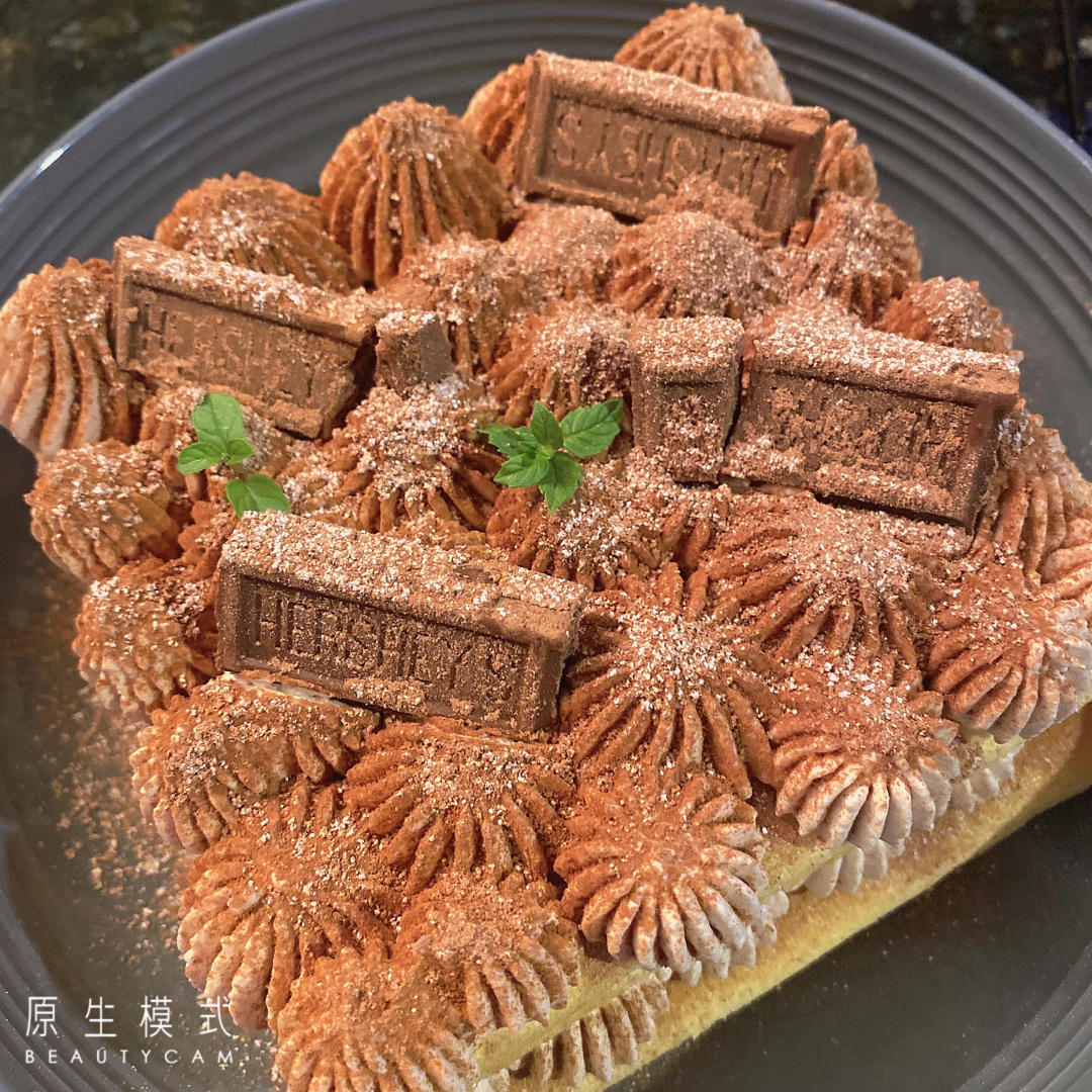 巧克力可可戚风裸蛋糕（含视频）