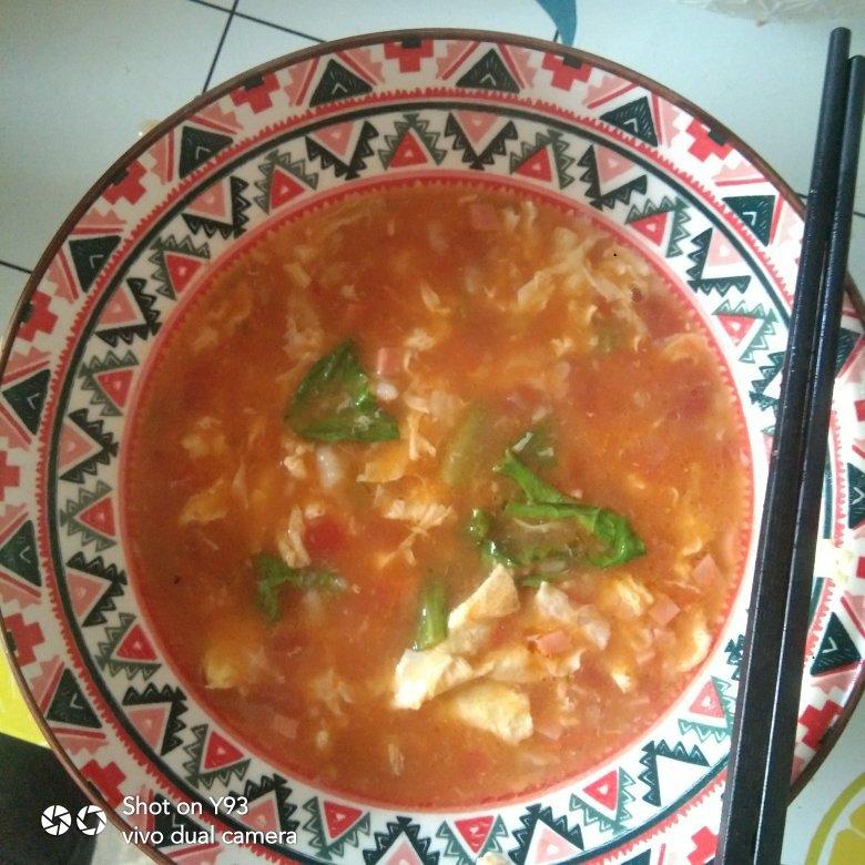 简单早餐-疙瘩汤