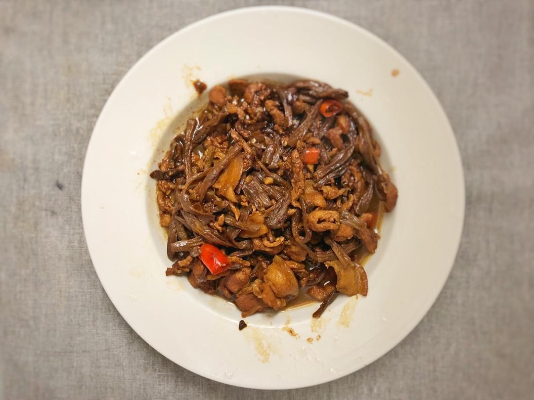 干豆角烧肉