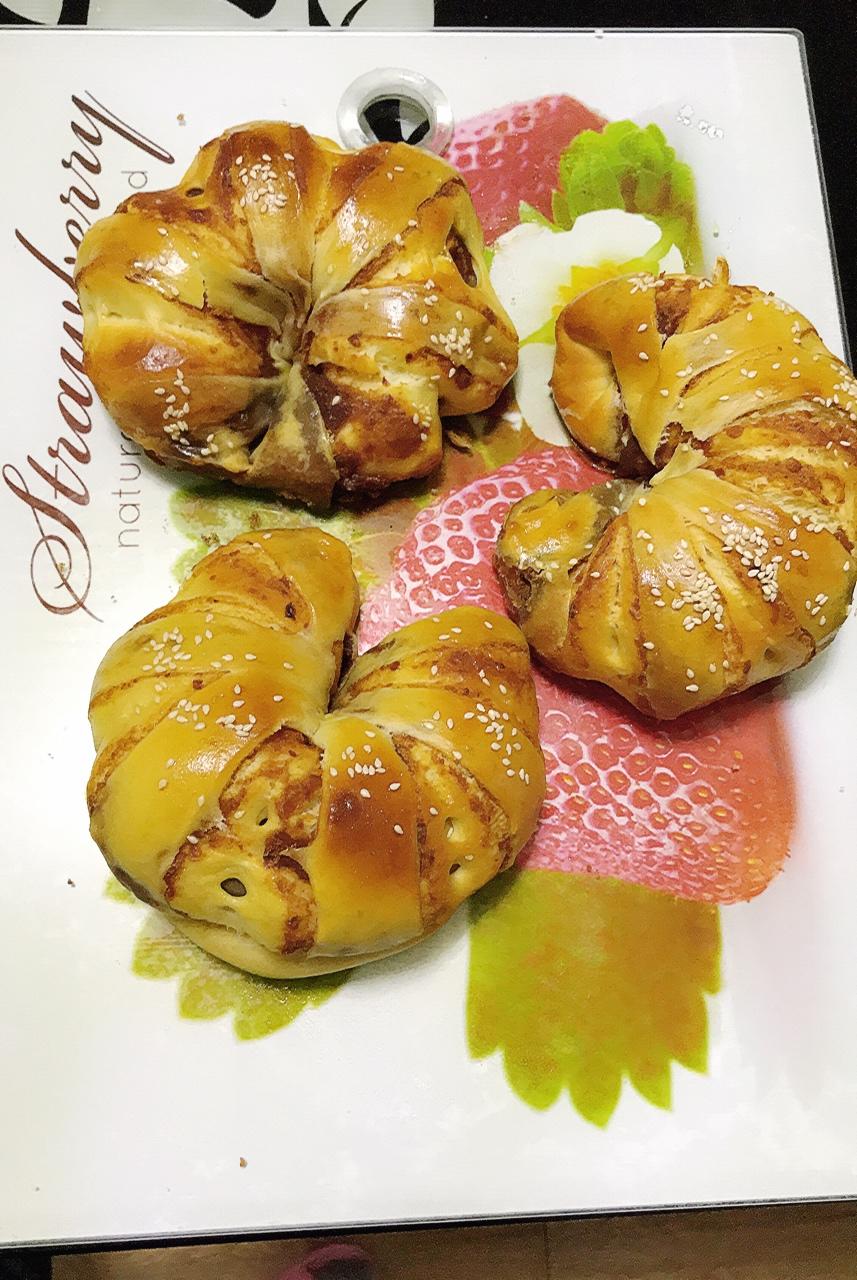 豆沙卷面包（橄榄油）