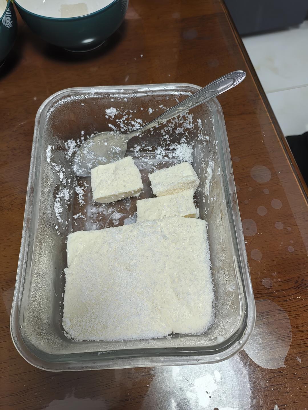 椰蓉牛奶小方