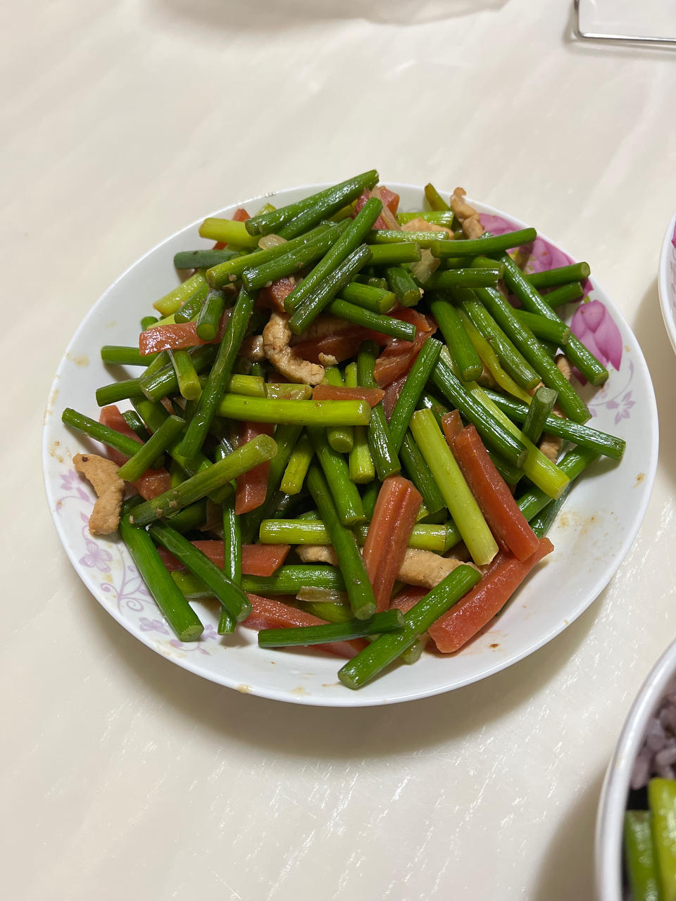 蒜薹炒肉