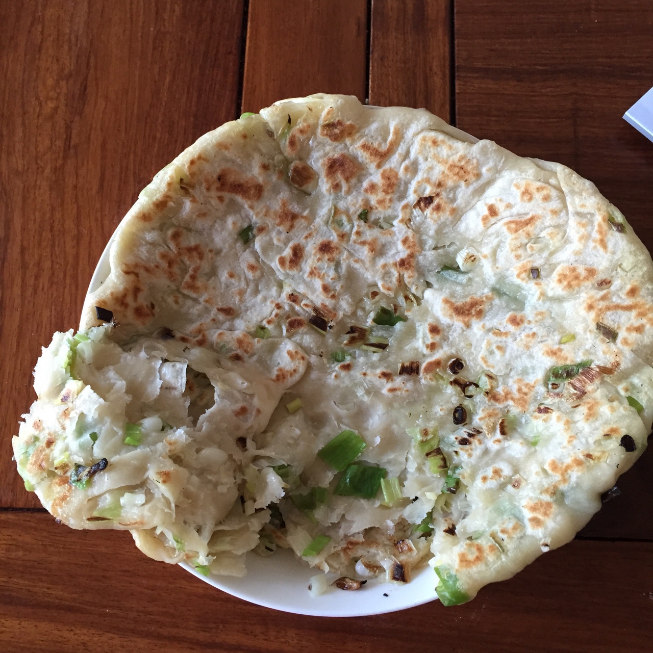 葱花油饼 Spring Onion Pancake