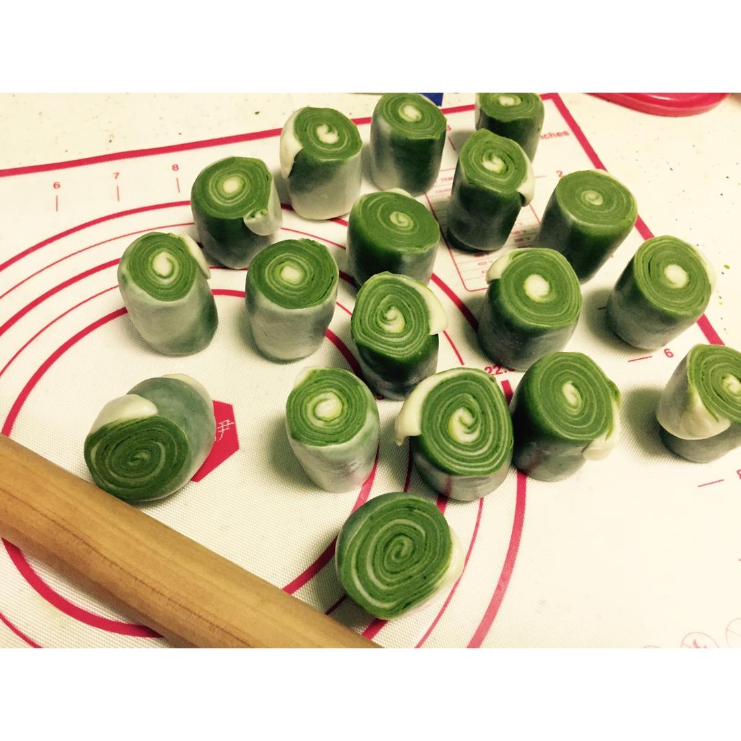 螺旋酥.蛋黄酥.-个人的技巧