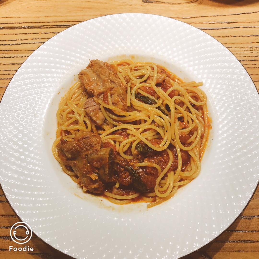 拿破仑肉酱螺丝意大利面