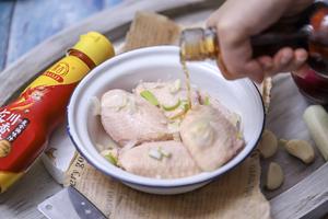 麻辣鸡翅—豪吉麻辣川香汁（烤箱版）的做法 步骤4