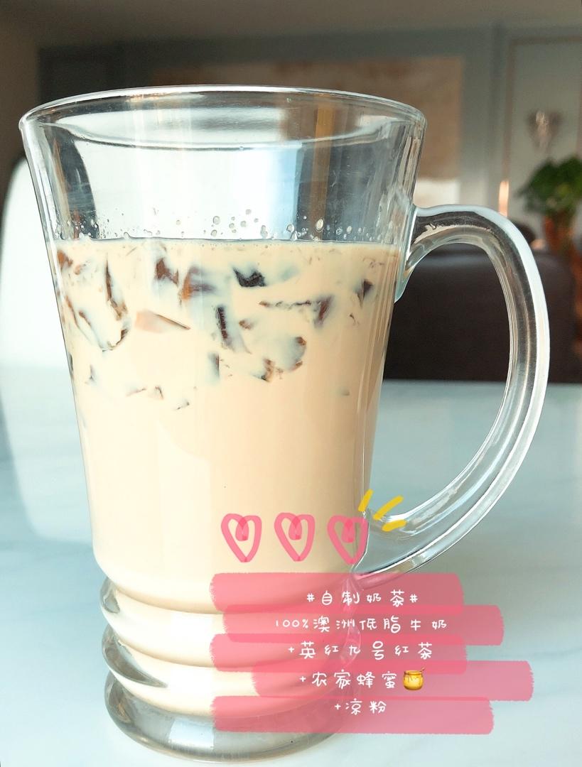 自制奶茶（爱喝这一杯的，不用去奶茶店了）