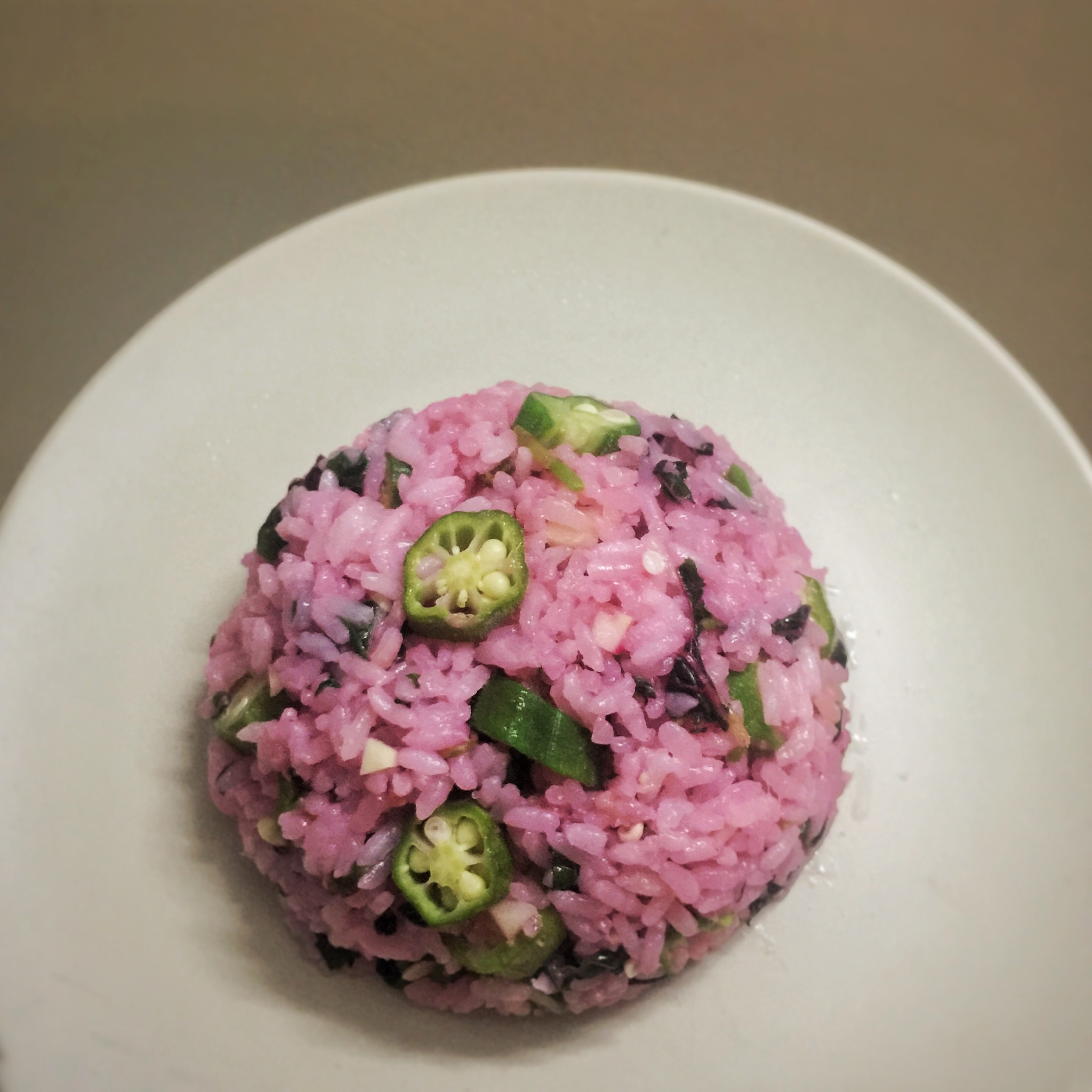 苋菜炒饭