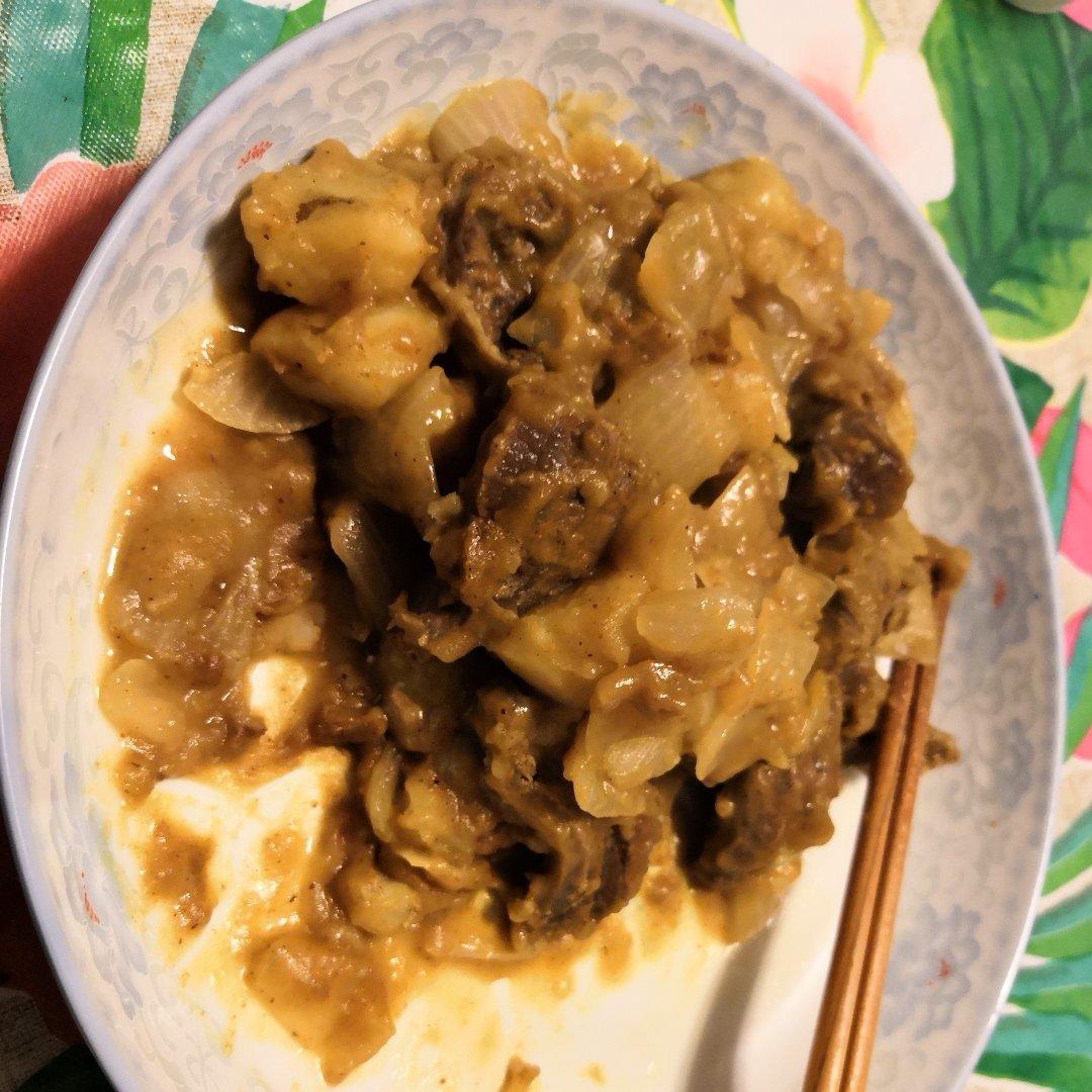 咖喱牛肉