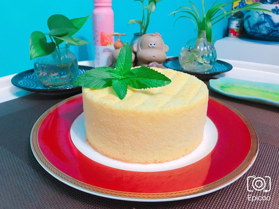 六寸戚风蛋糕(掌握这几点，做戚风就跟煮米饭一样简单)