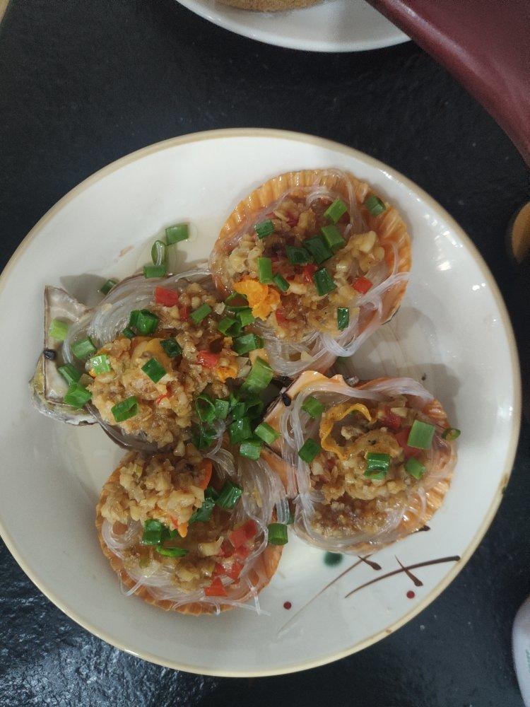 蒜蓉粉丝蒸扇贝