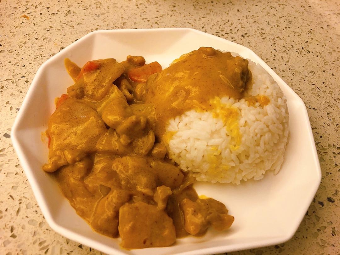 1/100零失败咖喱鸡肉饭        招牌咖喱鸡  yyds
