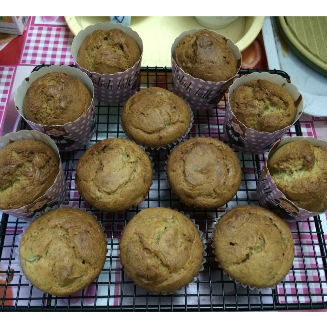 星巴克香蕉核桃蛋糕（Banana loaf）