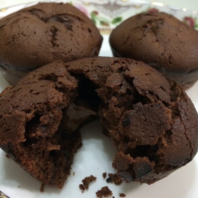 给妹子群的巧克力熔岩蛋糕