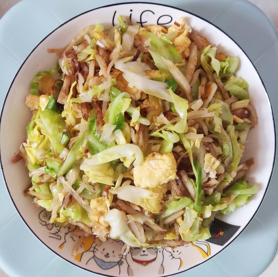 老北京素炒饼(肉炒饼)