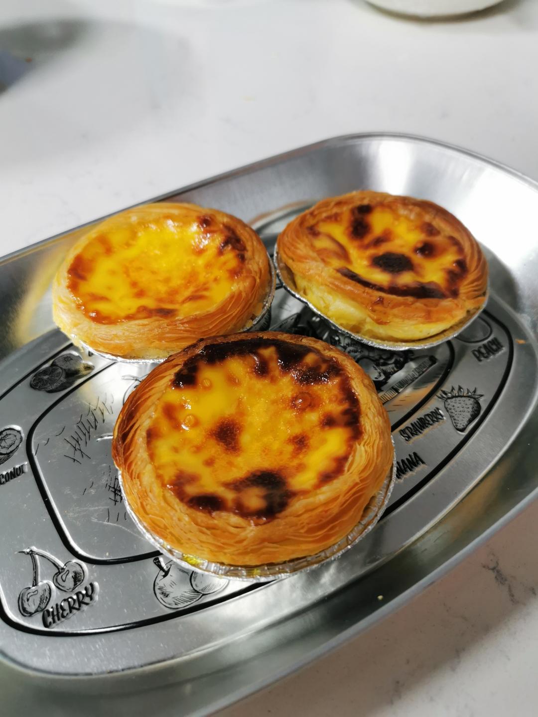 超嫩滑的葡式蛋挞(全蛋版)新手友好『秒杀KFC』