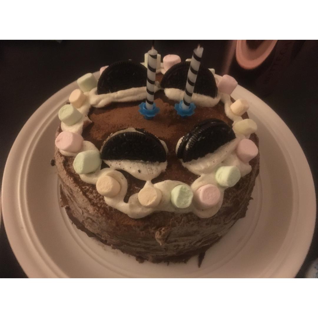 奥利奥奶油千层蛋糕-Oreo Mille Crepe