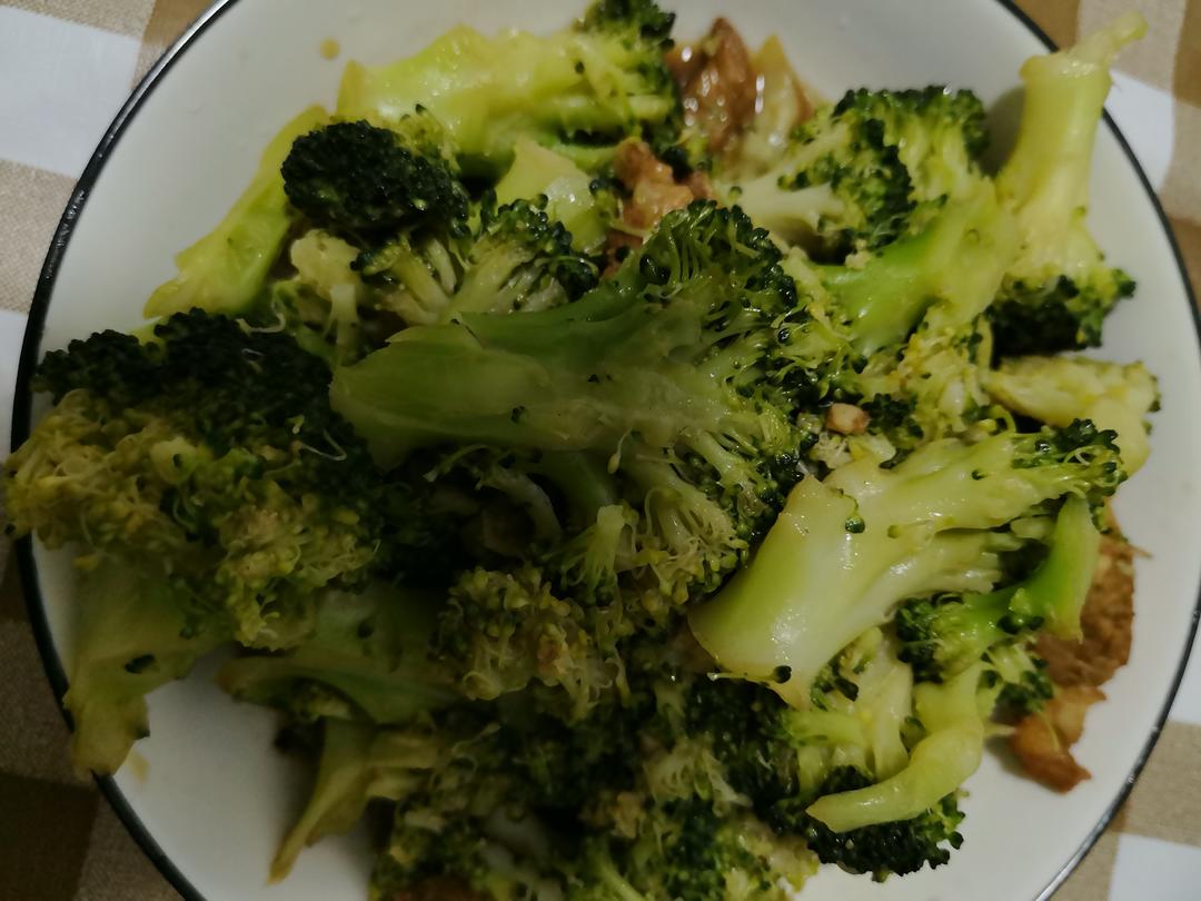 西兰花炒肉片