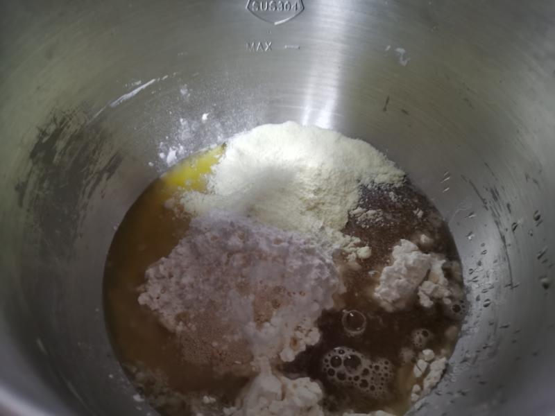 纯奶手撕吐司的做法 步骤1