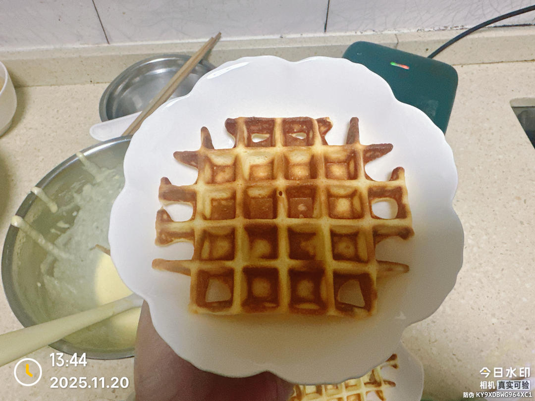 无泡打粉华夫饼(早餐机版)
